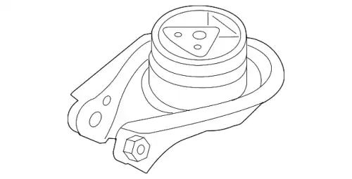 Подушка крепления двигателя MAZDA BP4S39040