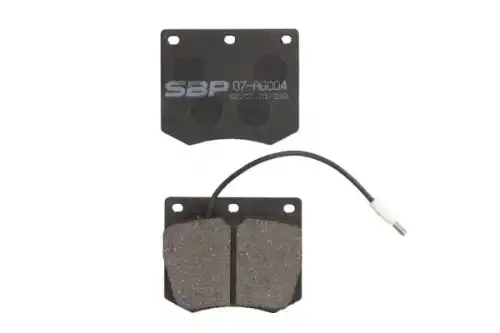 Тормозные колодки дисковые SBP 07-AG004