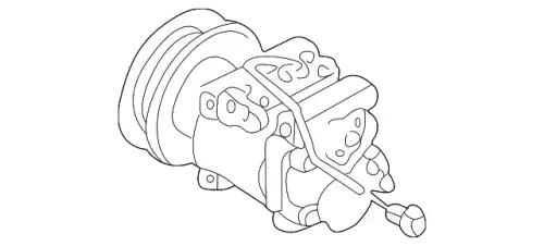 компрессор кондиционера Maz C10061K00 MAZDA