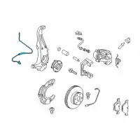 Датчик ABS BMW 34 52 6 782 099