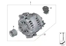 Оборотный генератор !180A \BMW X5 E70 12 31 7 560 986