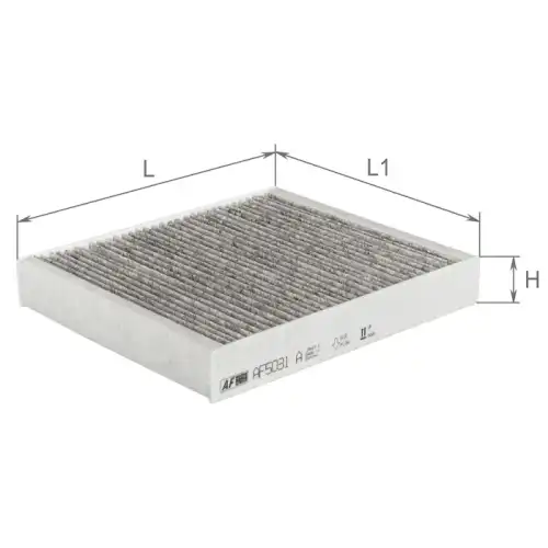 Салонный фильтр ALPHA FILTER AF5031A