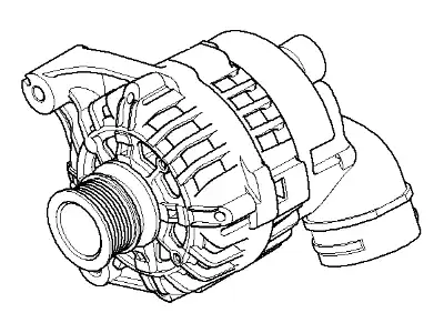 Оборотный генератор !150A \BMW 1' E81, E82, E87, LCI, E88, 3' E46, E90, E91, E92, E93, 5' E60, X1 E8 12 31 7 533 270