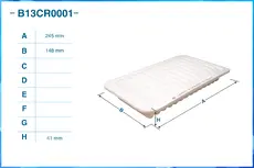 Фильтр воздушный CWORKS B13CR0001