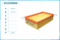 Фильтр воздушный CWORKS B13CR0006