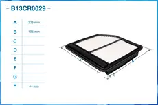 Фильтр воздушный CWORKS B13CR0029