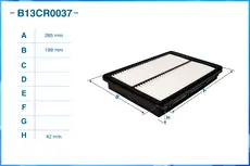 Фильтр воздушный CWORKS B13CR0037