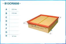 Фильтр воздушный CWORKS B13CR0056