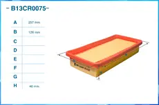 Фильтр воздушный CWORKS B13CR0075