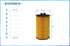 Фильтр масляный CWORKS B16CR0019