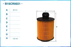 Фильтр масляный CWORKS B16CR0021