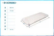 Фильтр воздушный CWORKS B13CR0063