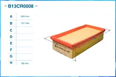 Фильтр воздушный CWORKS B13CR0008