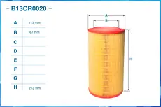 Фильтр воздушный CWORKS B13CR0020