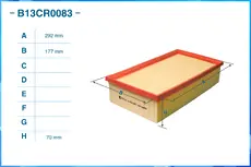 Фильтр воздушный CWORKS B13CR0083