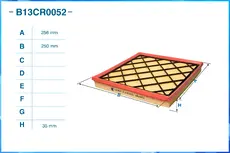 Фильтр воздушный CWORKS B13CR0052