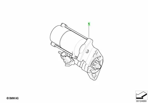 Стартер BMW 12 41 7 791 335