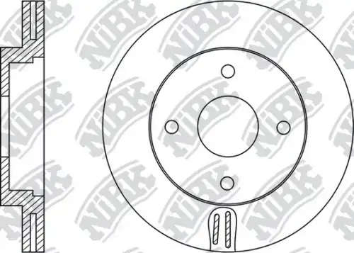 BRAKE ROTOR RN11002V NIBK