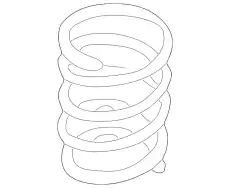 пружина передняя Maz EC0234011A MAZDA