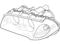 Фара BMW 63 12 3 418 397