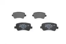 Тормозные колодки дисковые задняя ось BOSCH 0 986 494 248