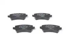 Тормозные колодки дисковые задняя ось BOSCH 0 986 494 248