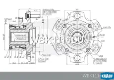 Ступица KRAUF WBK1116DU