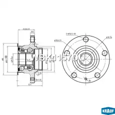 Ступица KRAUF WBK1157DU