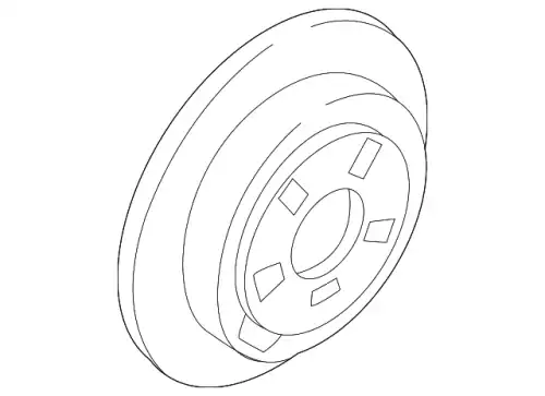 Тормозной диск MAZDA GTYF26251C