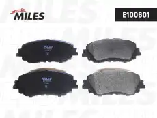 Тормозные колодки дисковые передняя ось MILES E100601