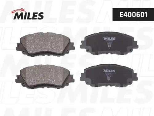 Тормозные колодки дисковые передняя ось MILES E400601