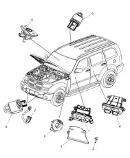Кольцо контактное CHRYSLER 05156106AA