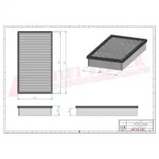 Салонный фильтр HIFI SC80065