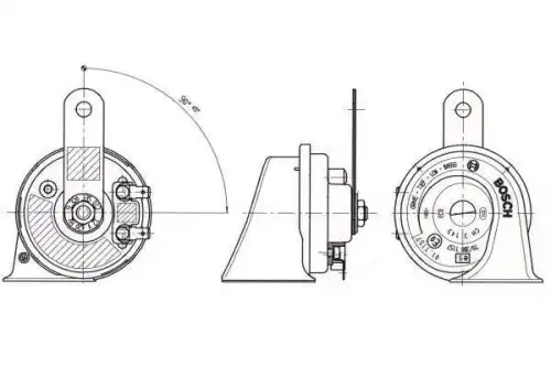 Рулевой наконечник BOSCH 9 320 335 012