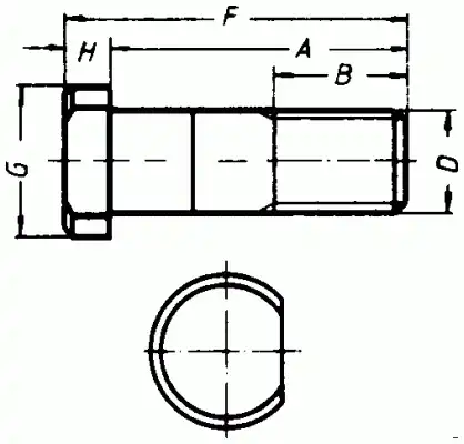 болт колесный задн. MB 18824 LMI