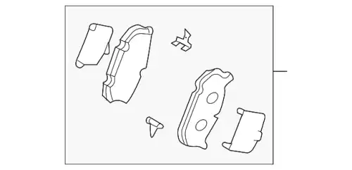 Тормозные колодки дисковые MAZDA GPYB2648Z