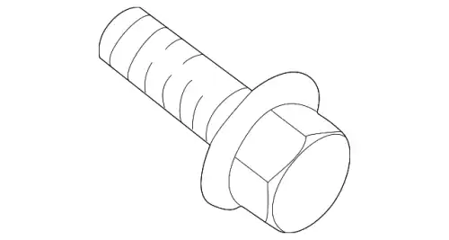 болт! M7 25mm\ Volvo 985151