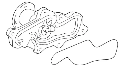 помпа Maz KL4715010C MAZDA