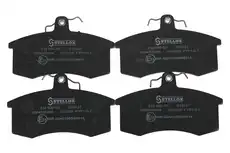 Тормозные колодки дисковые передняя ось STELLOX 232 000-SX