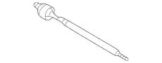 Рулевая тяга MAZDA NC1032250A