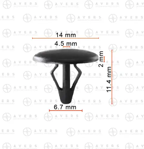 F1CZ16774A Крепеж AVERS
