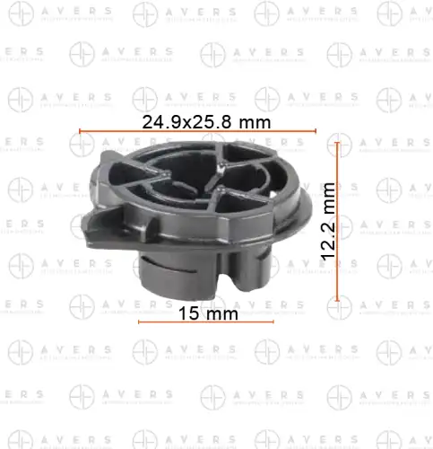 8V0868243 Крепеж AVERS