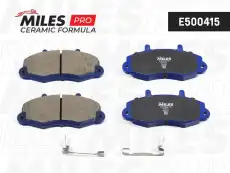 Тормозные колодки дисковые передняя ось MILES E500415