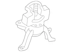 подушка ДВС правая Maz T00139060D MAZDA