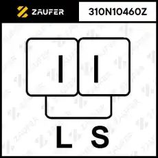 Регулятор генератора + щеткодержатель 310N10460Z ZAUFER