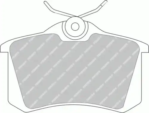 Тормозные колодки дисковые FERODO FSL541