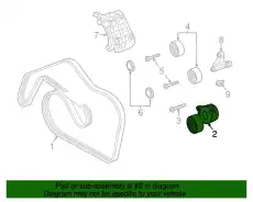 958903133 Натяжитель с демпфером PORSCHE
