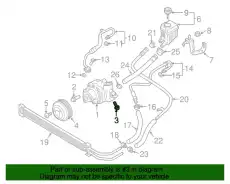 HEXAGON HEAD BOLT PAF001704 PORSCHE