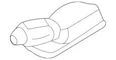 LICENCE PLATE LIGHT PAB943021A PORSCHE