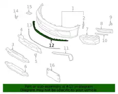 SPOILER PRIMED 992807100HG2X PORSCHE